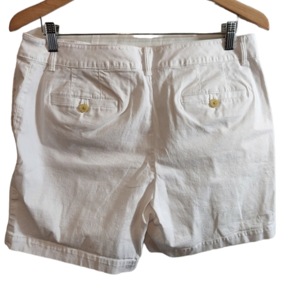 Talbots Petites White Shorts - Picture 2 of 8